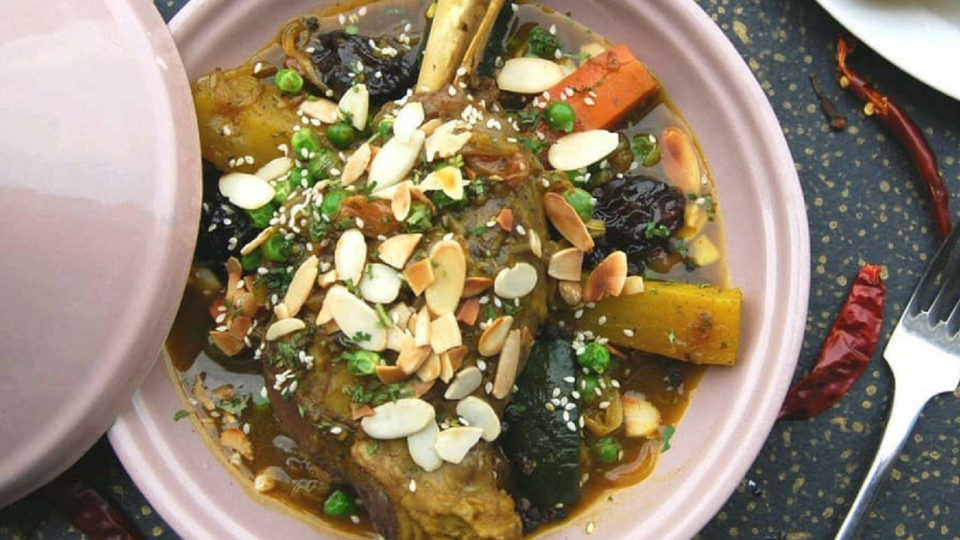 Lamb shank Tagine ala chef Nabil Jaghdour. Photo: Tangier
