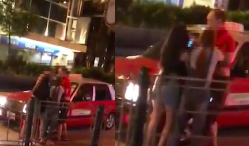 Screengrab via Apple Daily video.