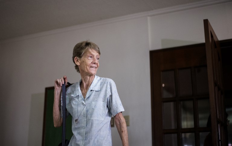 Sister Patricia Fox. (Photo: Noel Celis of AFP Photo) 