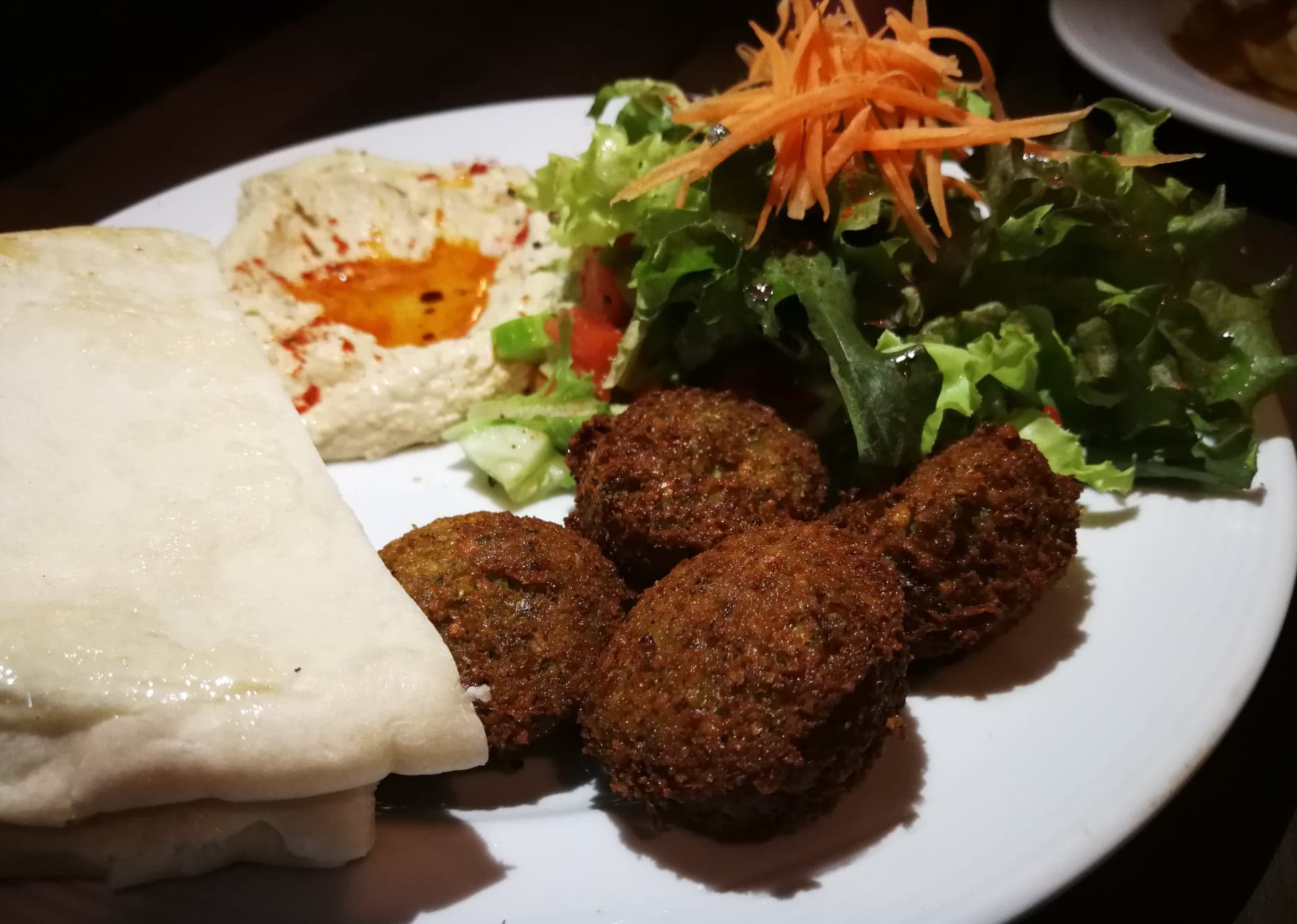 Falafel Plate. Photo: Laurel Tuohy/Coconuts