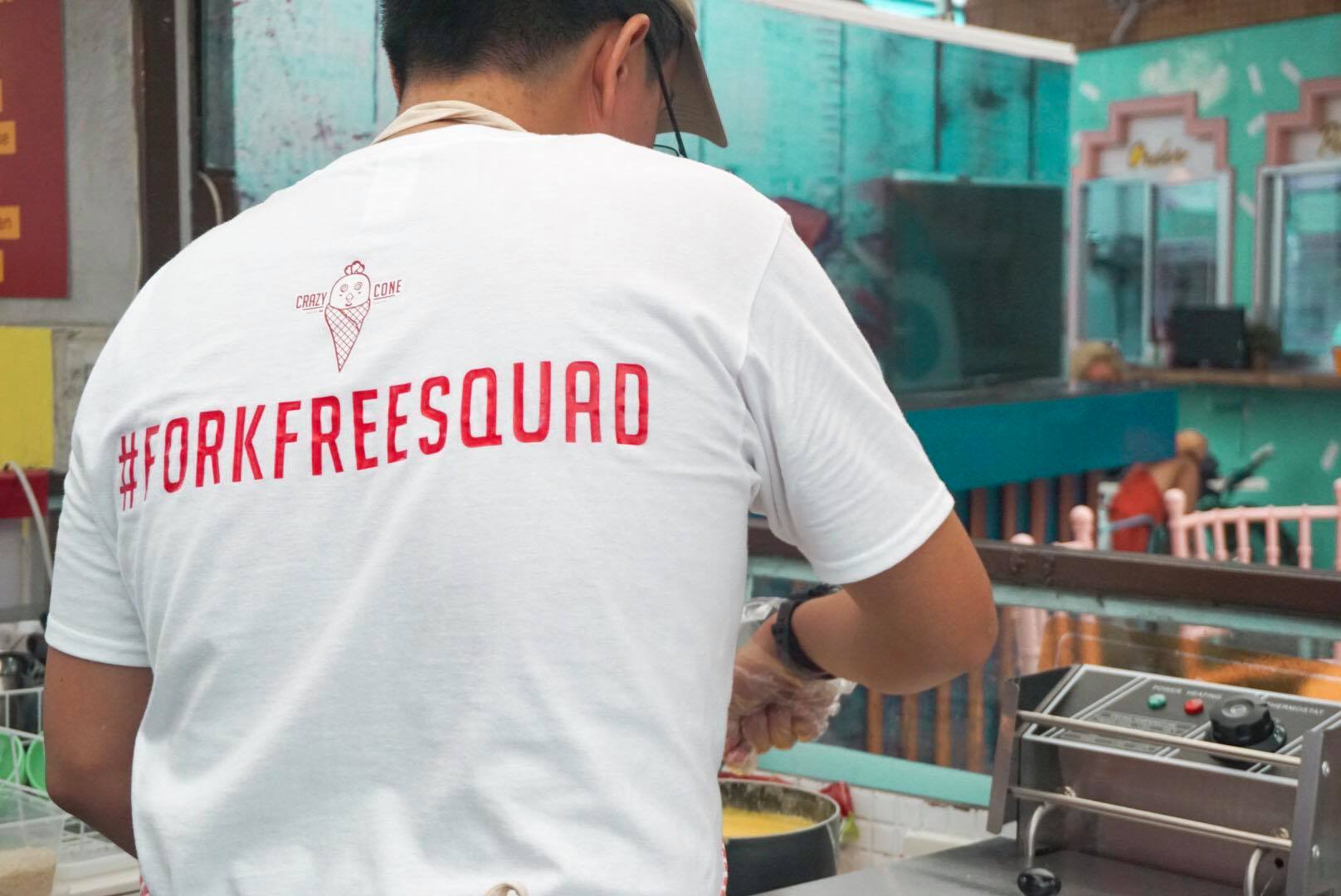 #FORKFREESQUAD. Photo: Kaka Corral