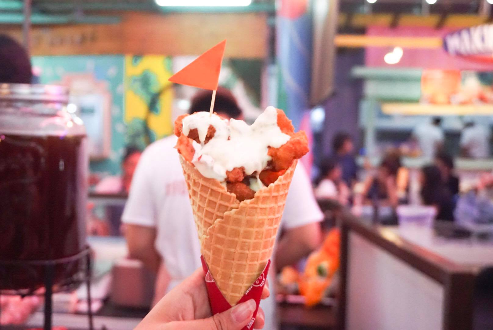 Loopy Katsu with garlic sauce. Photo: Kaka Corral