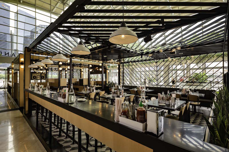 The atrium area. Photo: Marina Bay Sands