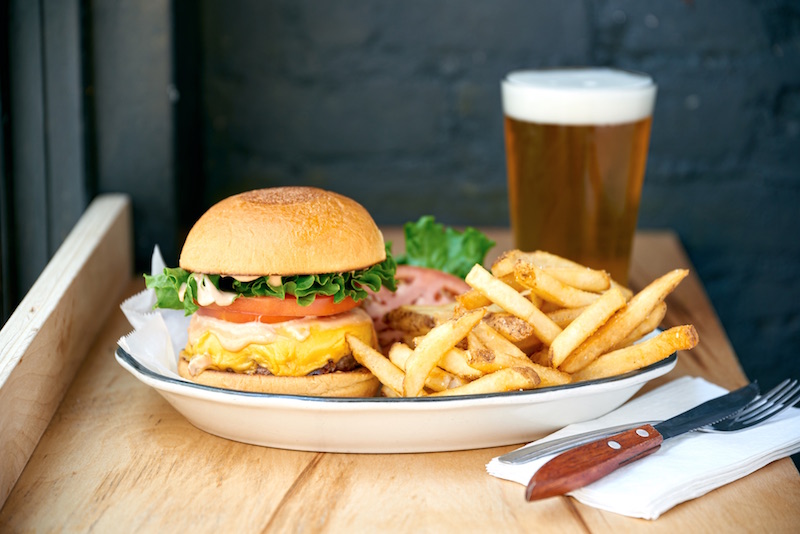 All-American burger. Photo: Black Tap