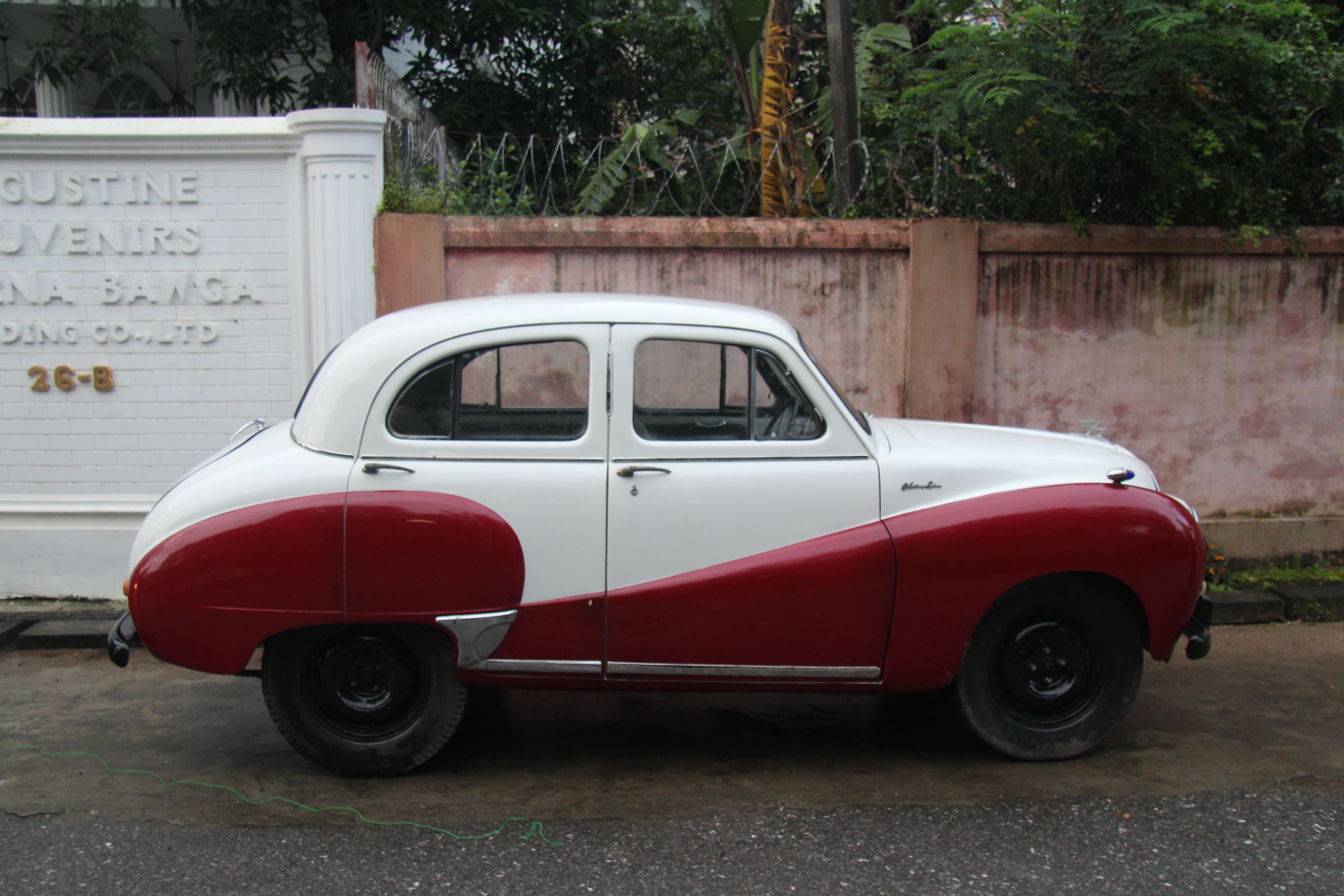 A car from the 1940s. It still runs.