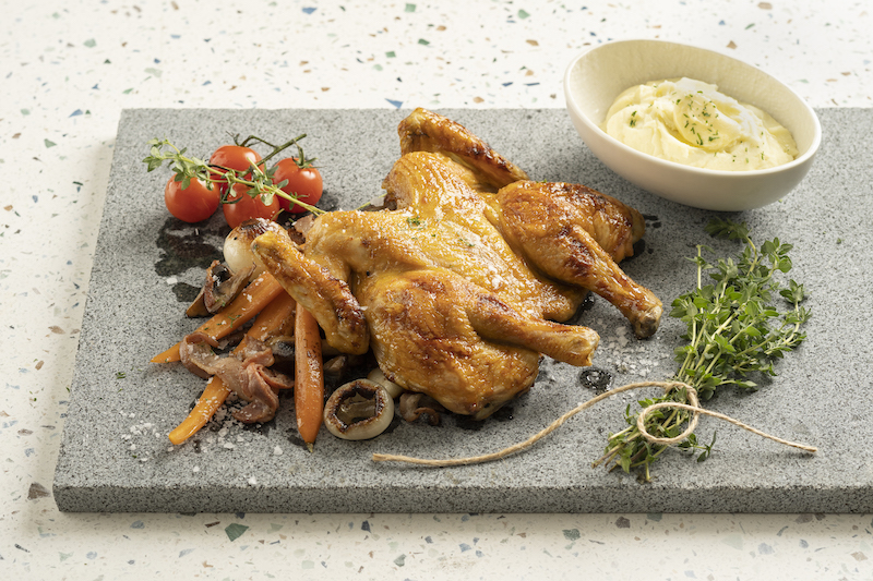 Locally-bred spatchcock. Photo: Telok Ayer Arts Club