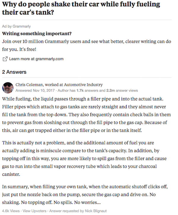 Photo: Quora screengrab