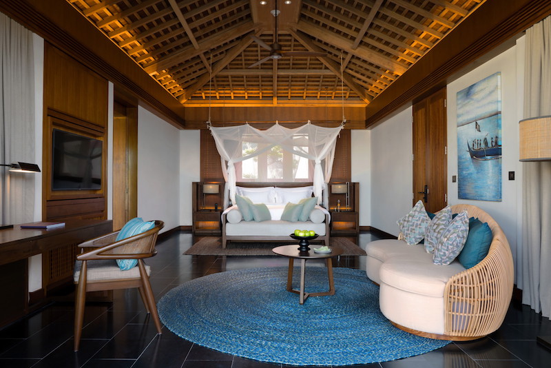 The bedroom. Photo: Six Senses Uluwatu