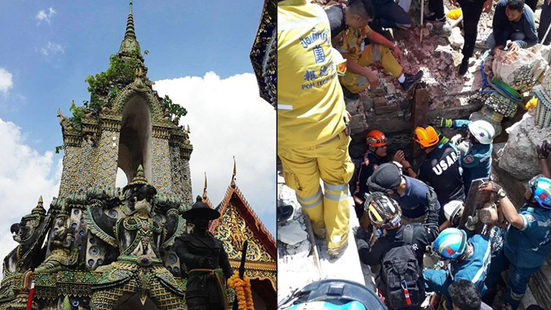 Photo: Unseen Wat Thai/ Facebook- Uruphong Fire