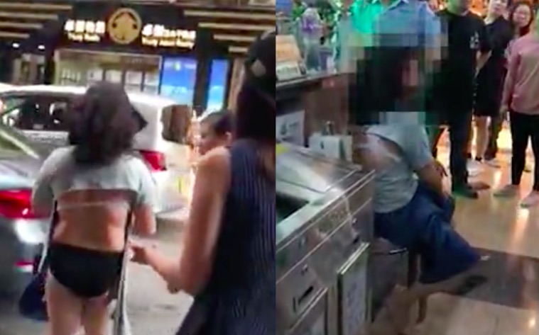 Screengrab via Apple Daily video.