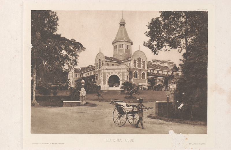 The rebuilt Teutonia Club, 1900, now the site of Goodwood Park Hotel. Photo: National Museum of Singapore 