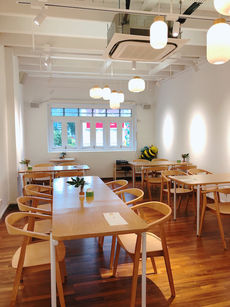 The second floor space. Photo: Coconuts Media