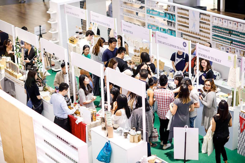 Last year's crowd. Photo: Singapore Tea Festival