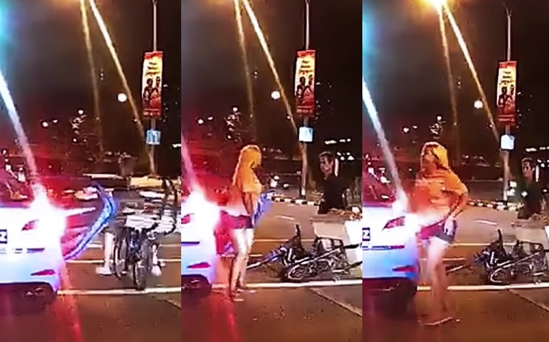 Photo: Video screengrabs