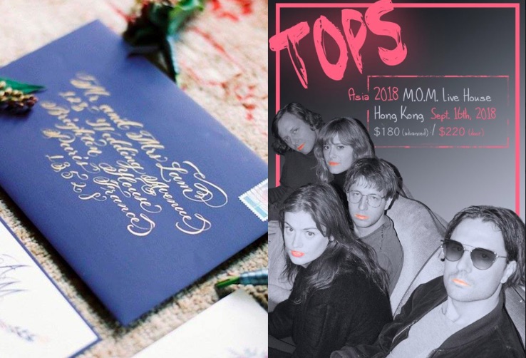 Photos: Kalo Make Art Studio (L) and TOPS Live in Hong Kong/via FB (R)