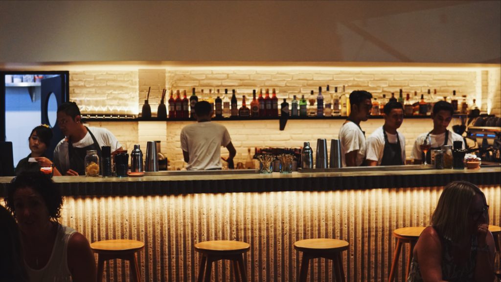 The bar. Photo: Coconuts Bali