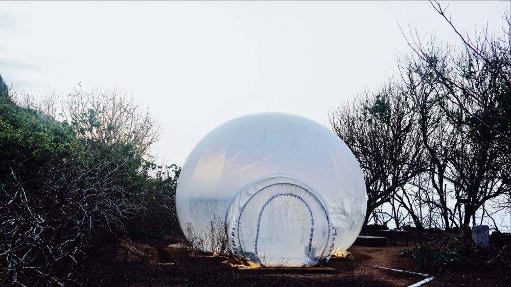 The bubble. Photo: Coconuts Bali