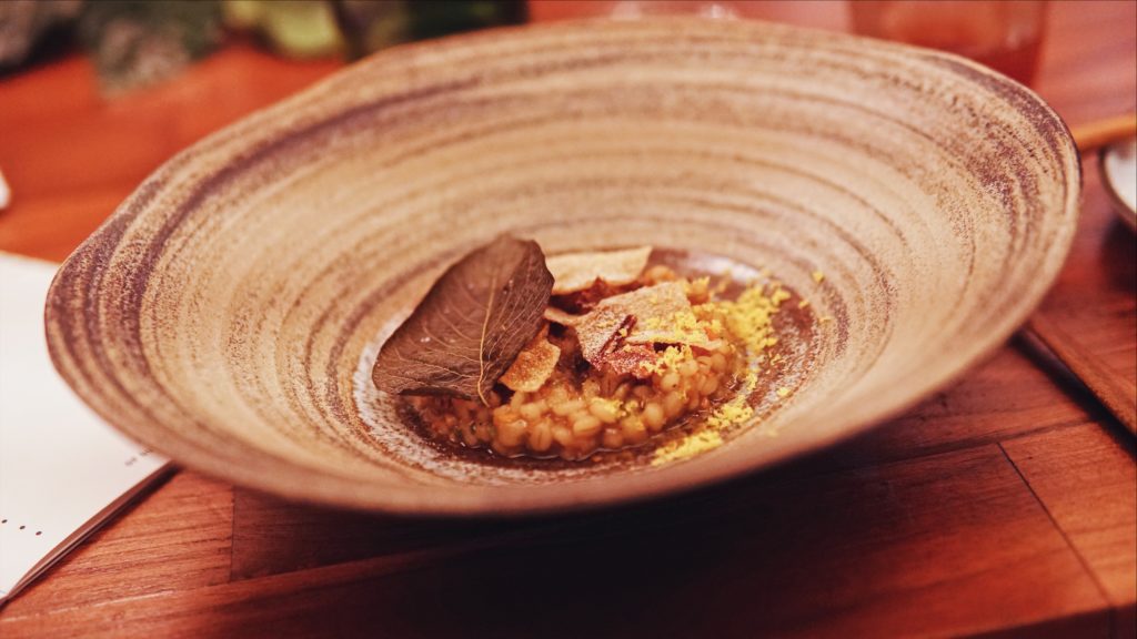 The mushroom risotto. Photo: Coconuts Bali