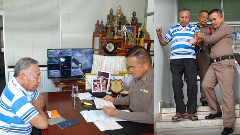 The latest 90-year-old victim who filed a police report Monday — Photo: Facebook/ Didyadech Patcharapoowadol