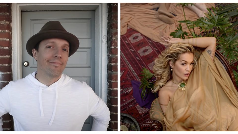 Photo: Screenshots from Jason Mraz and Rita Ora’s YouTube accounts