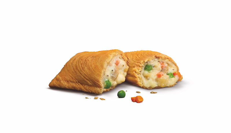 Creamy herb chicken pie. Photo: McDonald’s Singapore