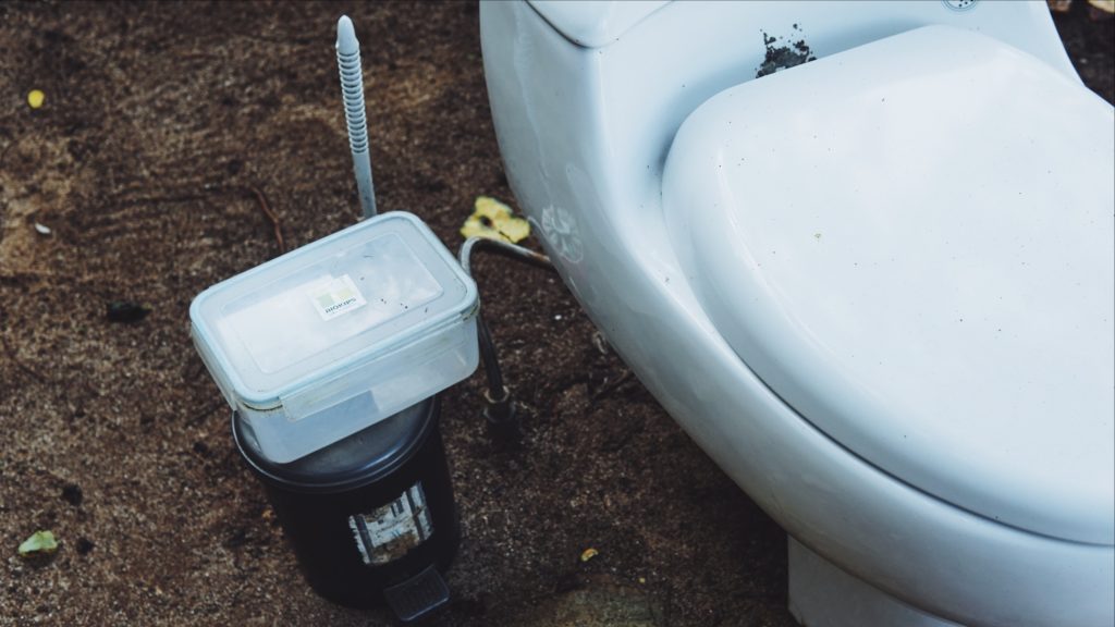 Toilet paper protected from the elements. Photo: Coconuts Bali