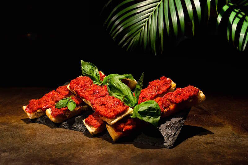 Nduja bruschetta. Photo: The Other Roof