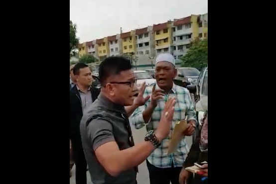 A screenshot from one of the clips