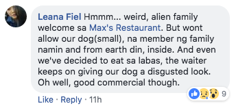 Photo: Max's Restaurant's Facebook account.