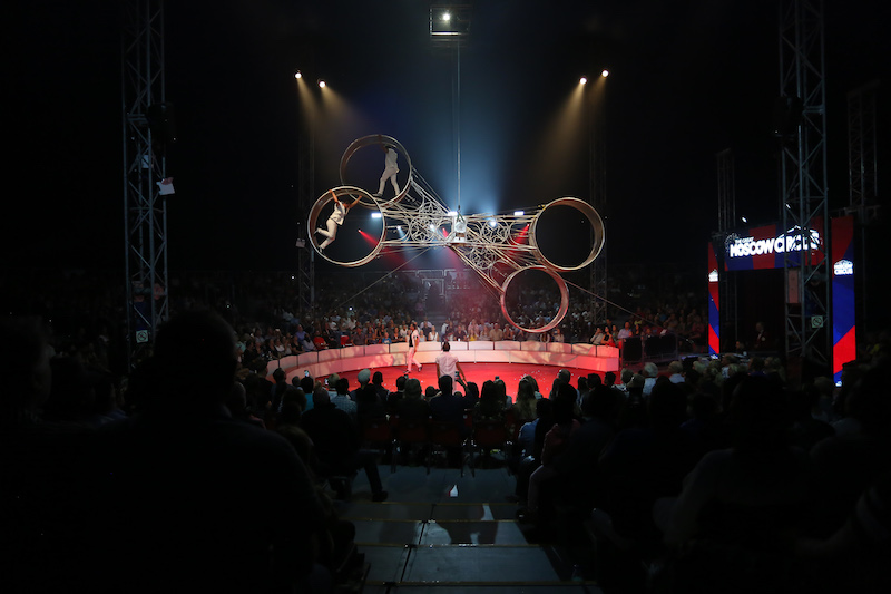 Double giant wheel. Photo: The Great Moscow Circus