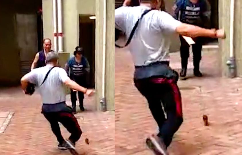 Screengrab via Apple Daily video.