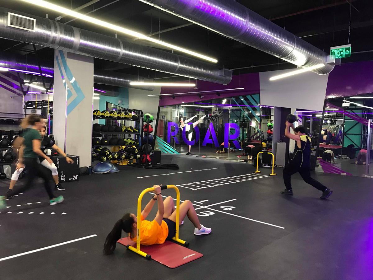 Celebrity Fitness gym. Photo: Kaka Corral