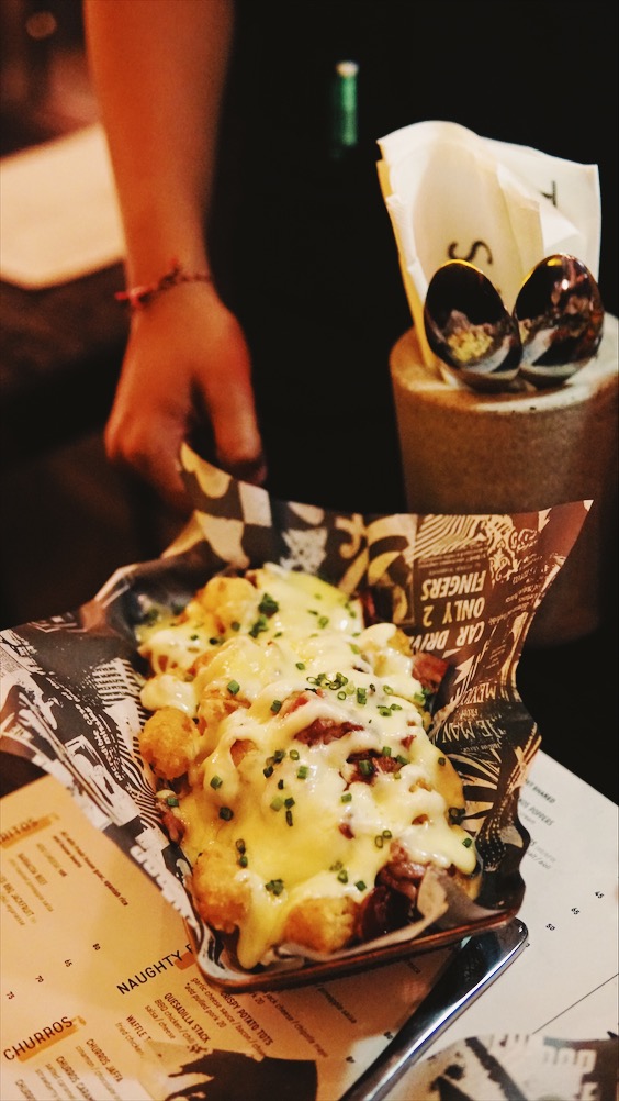 The tater tots. Photo: Coconuts Bali