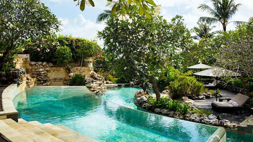 No devices allowed at Ayana’s River Pool during a fixed set of hours. Photo: Ayana Resort