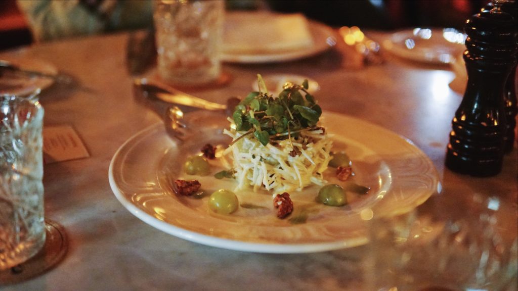 The Waldorf salad. Photo: Coconuts Bali