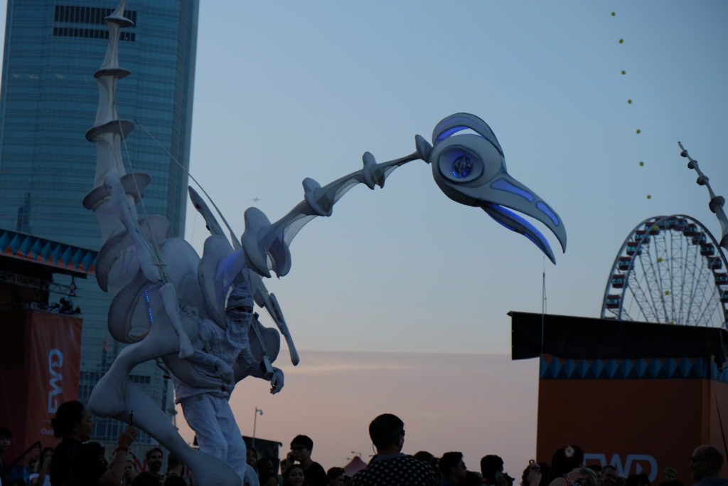 Dinosaur-bird. Photo by Tomas Wiik.