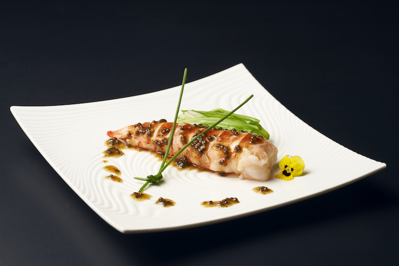 Lobster with caviar. Photo: Blossom