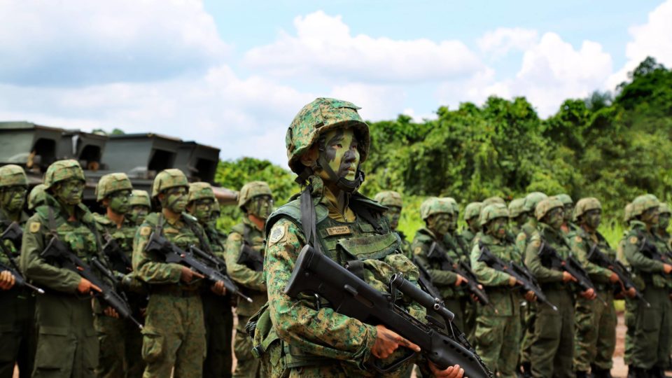 Photo: The Singapore Army / Facebook