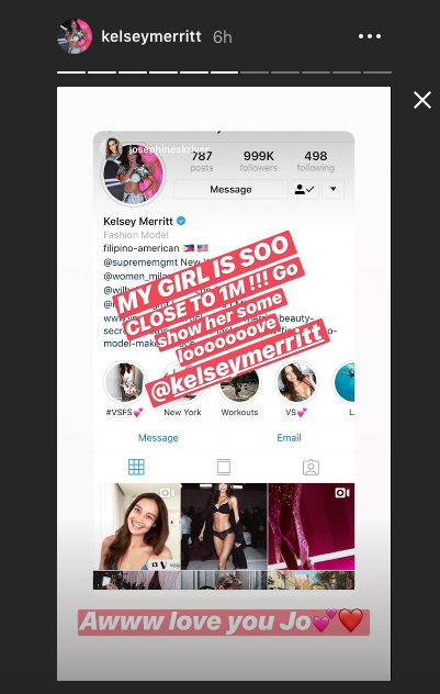 Photo: Screenshot from Kelsey Merritt's Instagram account.