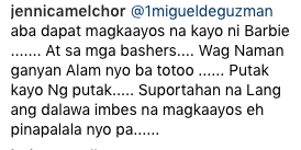 Photo: Screenshot from JM de Guzman's Instagram account