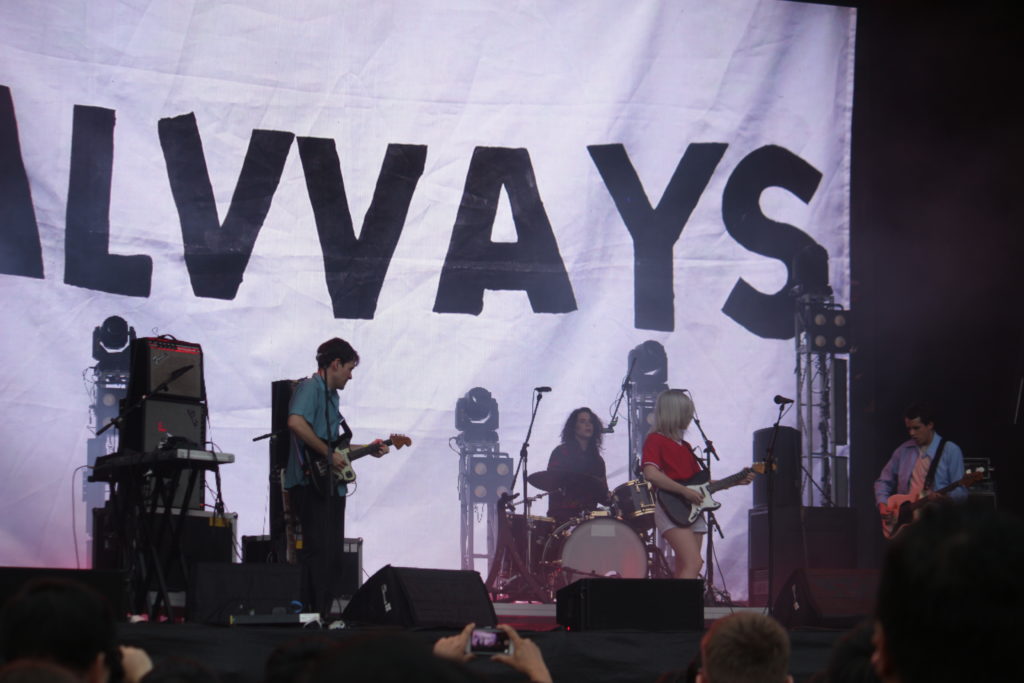 Alvvays. Photo by Vicky Wong.