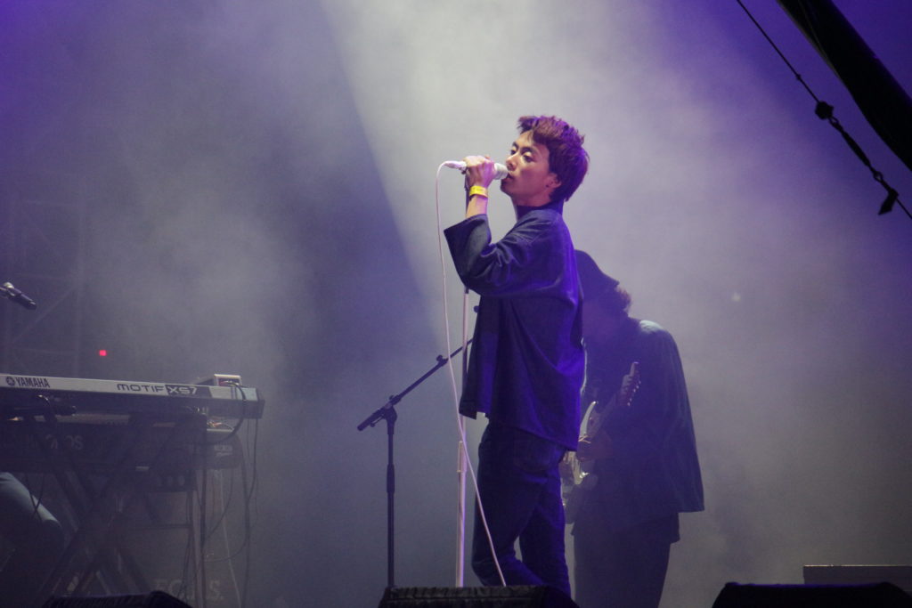 Yonce. The lead vocalist from Japanese rock group Suchmos. Photo by Vicky Wong.