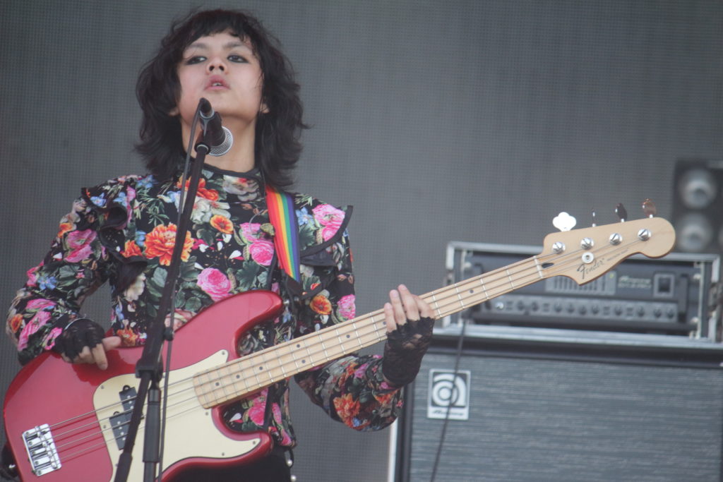 Zild Benitez, the lead vocalist and bassist for the Filipino rock band IV of Spades. Photo by Vicky Wong.