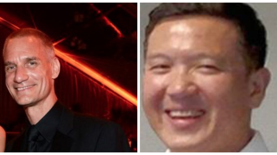 (L-R) Tim Leissner via AFP and Roger Ng Chong Hwa via Twitter