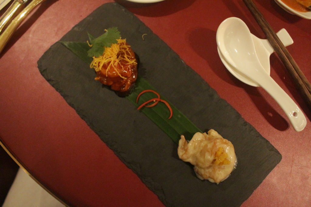 Foxglove's prawn two ways. Photo by Vicky Wong.