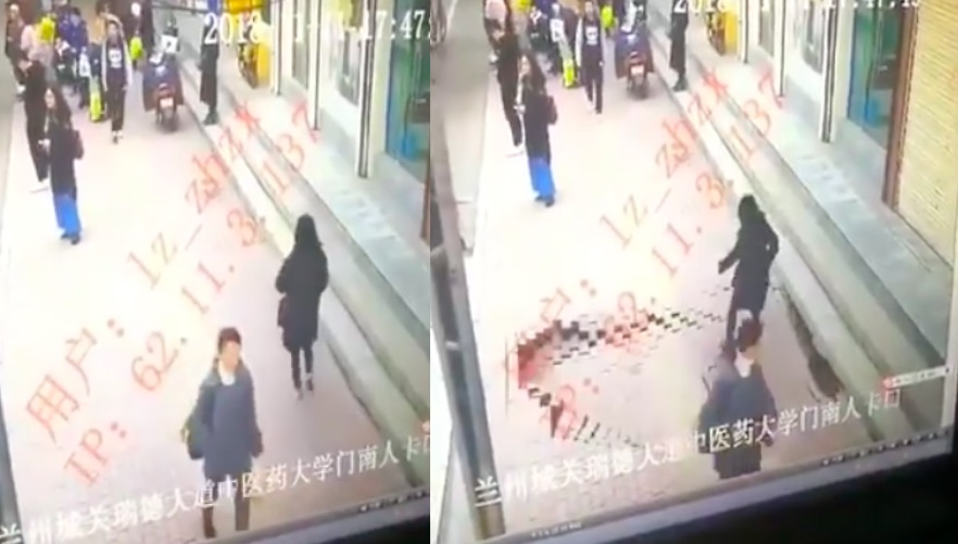 Screengrab via Twitter video.