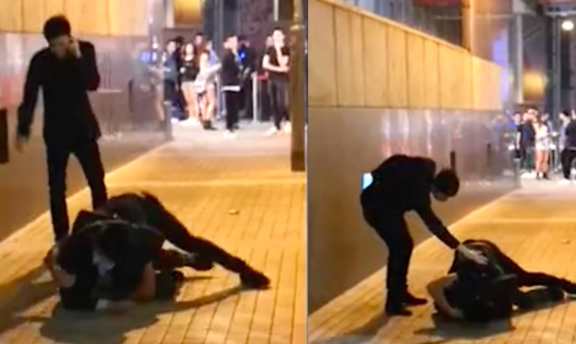 Screengrab via Apple Daily video.