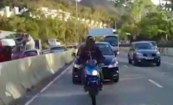 Screengrab via Apple Daily video.