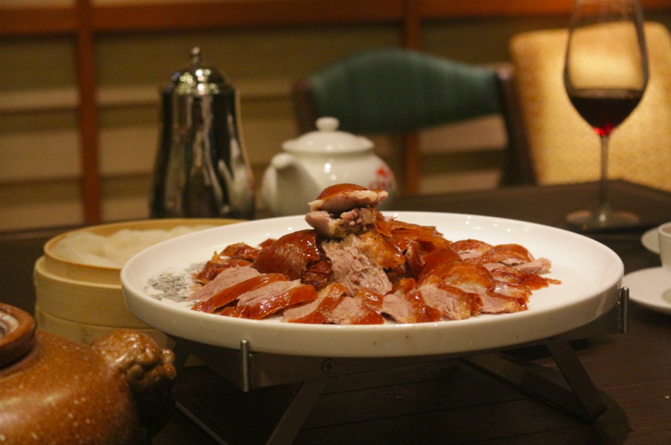 Peking Garden's Peking duck. Photo: Vicky Wong