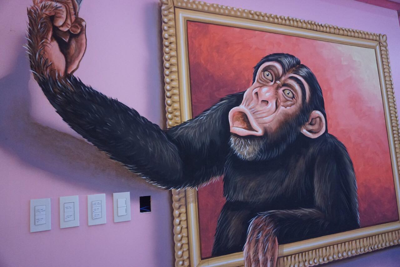 Pinkbird's mural. Photo: Kaka Corral